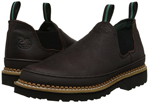 Georgia Giant Men’s Romeo Slip-On Work Shoe,Brown,12 W - Thumbnail 6
