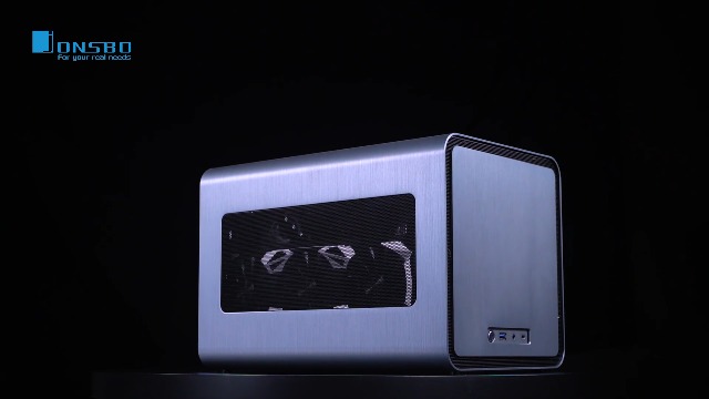 Watch JONSBO V8 Compact Mini Aluminum ITX Case on Amazon Live