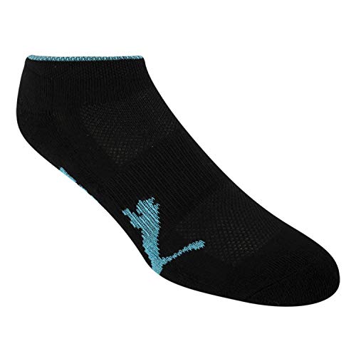 Puma Women's Half Terry Runner Socks 6-Pack, Black, 9-11 #TOP5