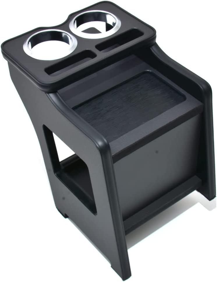 Cargo ハイゼットカーゴ S700V/S710V テーブル スマホホルダー コンソールボックス ドリンクホルダー ブラックレザー