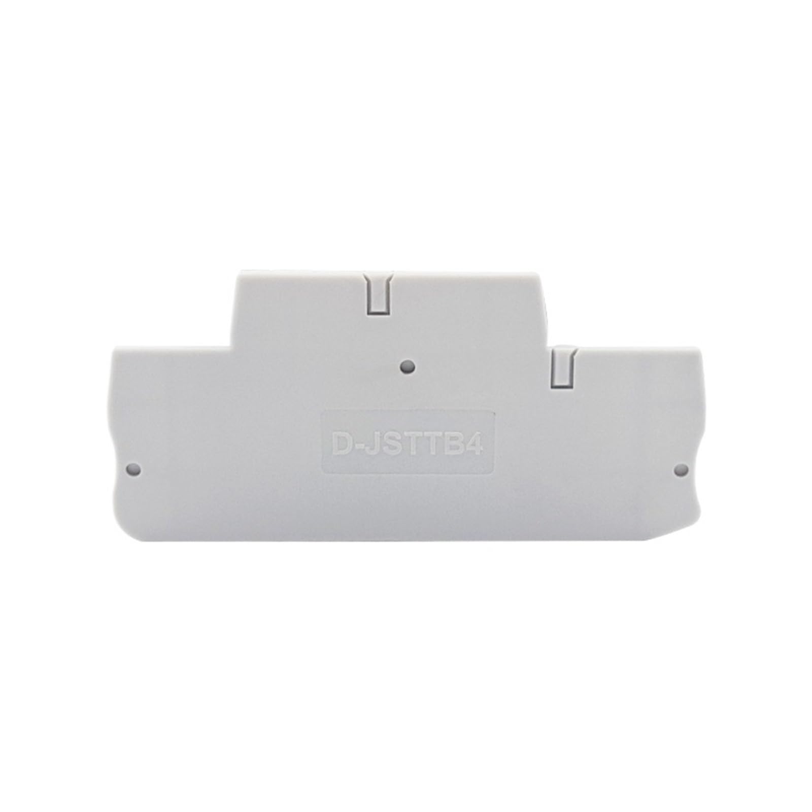 Placa lateral de barrera D-STTB4 tipo cubierta final para terminal de 4 niveles dobles 4