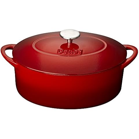 Denby Pomegranate Cast Iron Casserole Dish Cover