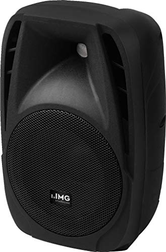 IMG Stage Line Pak de 8dmp activa DJ Altavoz y Power Box, 120WMAX Negro