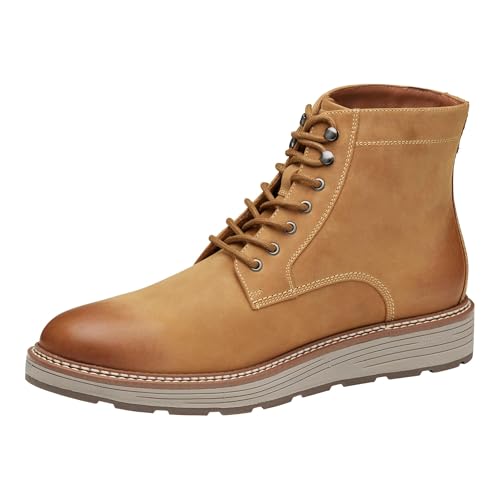 Image of Johnston & Murphy mens Upton Lug Plain Toe Boots