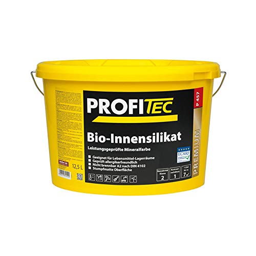 Preisvergleich Produktbild ProfiTec Bio-Innensilikat P457 Innenfarbe 12,5 Liter weiß
