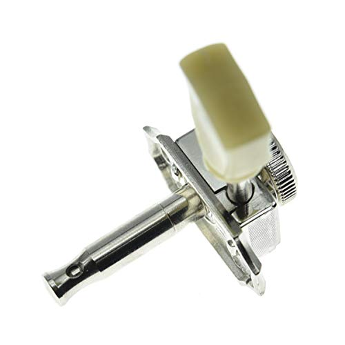 3L3R Guitar Vintage Style Locking Tuners Tuning Pegs Keys Guitar Machine Heads Guitar Part For Les Paul Guitars Nickel With Tulip Button #TOP6