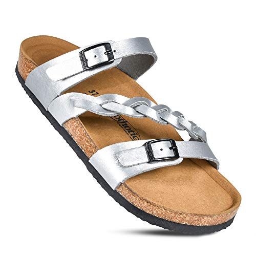 AEROTHOTIC Cork Comfortable Slides for Women...