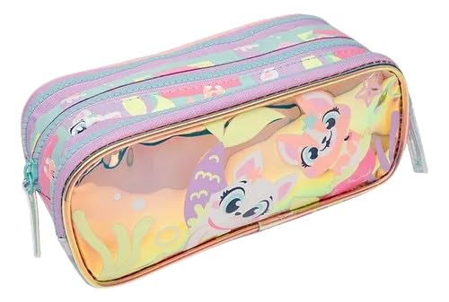 Estojo Triplo Pet Sereia Puket