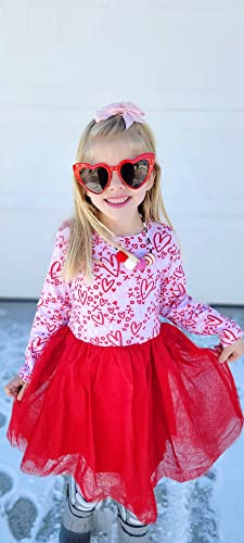 Image of Girls Long Sleeve Tulle Tutu Dresses for Kid and Toddler