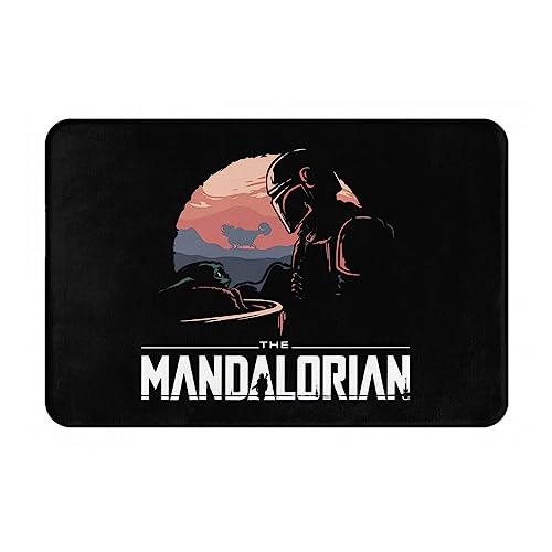玄関マット マンダロリアン バスマット ドアマット お風呂マット エントランスマット 浴室 足ふきマット ラグマット フランネルフロアマット 階段マット 吸水速乾性 洗濯可 滑り止め付き 台所 室内 かわいい キッチンマット インテリア キッチン 洗面所用