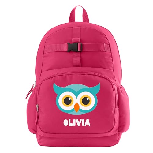 Let's Make Memories Personalized Kids Backpack - Backpack for School - For Animal Lovers - Back