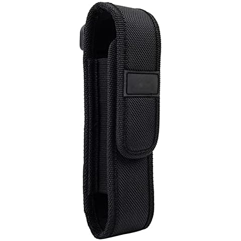 DONGKER Flashlight Pouch,Molle LED Torch Holster Flashlight Cover Case Fit 5" to 7" Flashlights for Outdoor Camping Hiking Hunting Cover