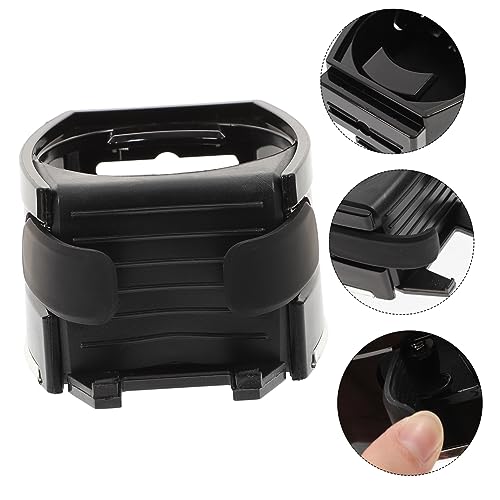 Portavasos y soporte para celular para ventilación de auto negro miniatura 4