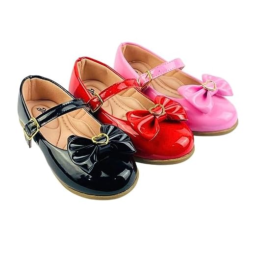 Kit Com 3 Pares Sapatilha Infantil Menina feminina do 20 ao 34 Direto Da Fabrica Super Confortavél SPT500 (Preto, Vermelho e Rosa Bale, br_footwear_size_system, big_kid, numeric, numeric_32)