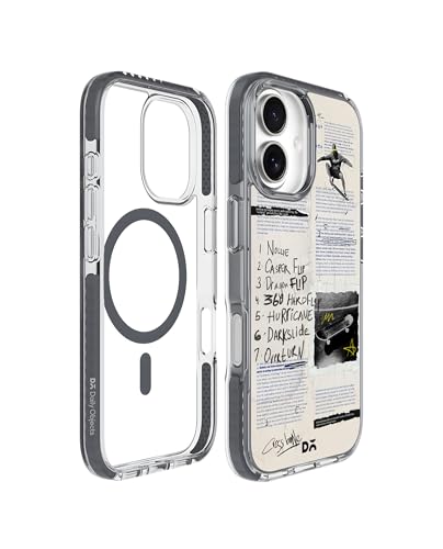 Image of DailyObjects Case for iPhone 17 Compatible with Mag-Safe Wireless Charging, Stride 2.0 Flipster Slim Shockproof Back Cover with Inner Magnetic Ring