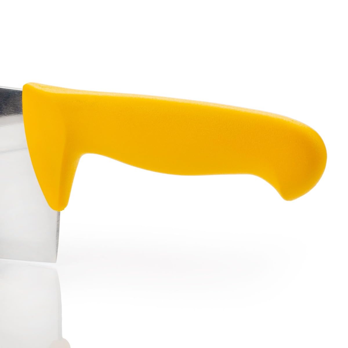 Arcos Fleischermesser Nitrum Edelstahl 24 cm - Professionelles Fleischermesser mit Ergonomischem Griff aus Polypropylen - Gelb, Serie 2900