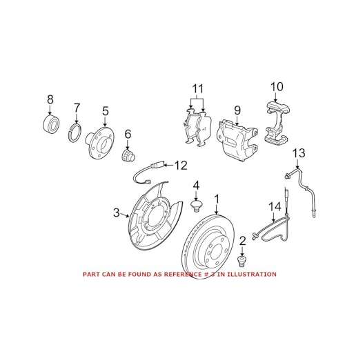 Amazon Best Sellers Best Wheel & Brake Dust Shields