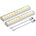 Produktbild Jirvyuk LED Schrankbeleuchtung Nachtlicht, Stick-On Anywhere 10LEDs Wireless-Kabinett-Nachtlicht mit abnehmbarem Magnet Adsorption,für Schrank Kabinett Küche Schublade (Warm weiß 2 Stück)