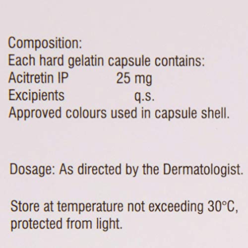 Image of Acrotac 25 mg - Strip of 10 Capsules