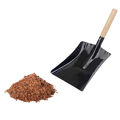 The Chemical Hut® 9 pulgadas Metal grano sal y pala para unidades, caminos, escuelas, aceras, pasos  viene con el producto químico Hut® Anti-Bacterial bolígrafo.