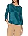 Produktbild Armor Lux Damen Mariniere Manches 3/4" Badra T-Shirt, Aquarius/Admiral, 2