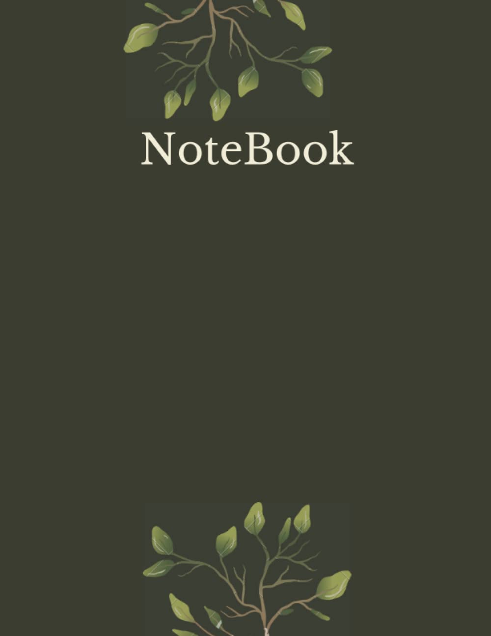 TBT Floral Notebook: 8.5" x 11" Journal with Durable and 120 Lined Pages, Wildflowers