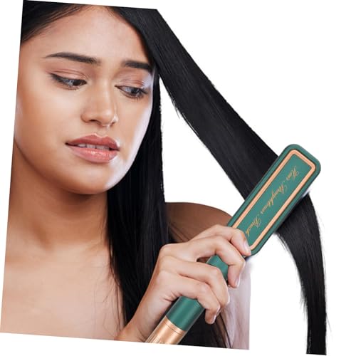 Plancha para cabello portátil con temperatura ajustable miniatura 4