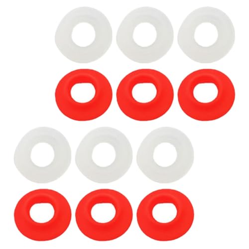 Cabilock Beer Bottle Gaskets 12pcs Leakproof Sealing Washers Plastic Replacement for Bottle Washer