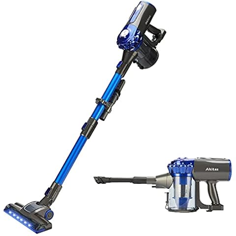 Akitas V8 22.2v 150w 3in1 Cordless Upright Handheld Stick Vacuum Cleaner Hoover Lightweight Rechargeable Lithium Battery Cover