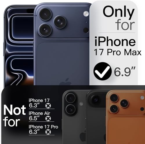 Image of DIZORO Magnetic Case for (iPhone 17 Pro) Case [Compatible with MagSafe][Built-in Camera Lens Protector] Slim Soft Silicone Bumper Shockproof Metallic Luster Back Cover Phone Case (Silver)