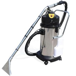 Commerciële tapijtextractor, commerciële tapijtreiniger machine 40L – Professionele 3-in-1 natte droge afzuiger | Draagbare zware stofafzuiger voor reiniging