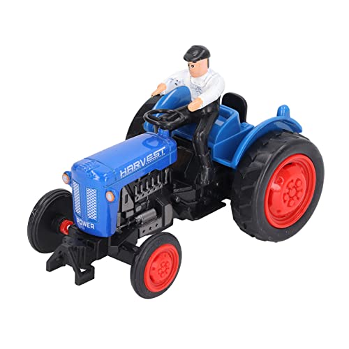 Bauernhof-Traktor-Spielzeug, kognitive Entwicklung, Kinderzimmer-Spielzeug, hören Sie auf, zu Hause zu Spielen! Blau – Bild 7