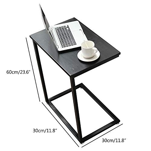 Table basse en bois de pin 30x30x60 cm pour salon et chambre