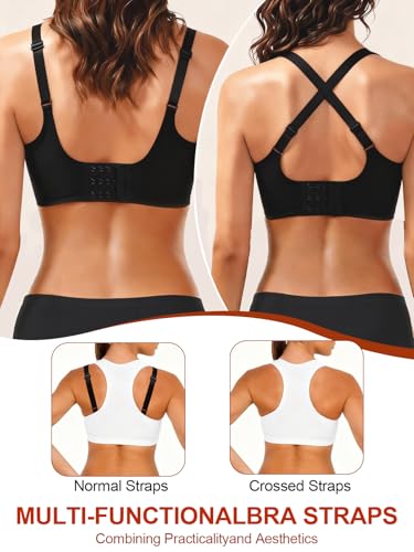 Image of Bras for Women Wireless Seamless Full Coverage Supportive Bralette