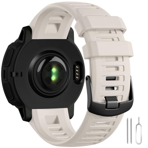 Catálogo de garmin instinct solar opiniones al mejor precio. 50 Vcegari Correa Compatible con Garmin Instinct, 22mm Silicona Correas para Instinct 2 /Instinct Esports/Solar/Tide/Tactical-CoyoteTan Smartwatch Mujer Hombre