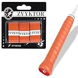 ZVYKTOR Tennis Racket Grip Tape 3 Pack, Ultra-Thin Soft for Tennis Grips Enhanced Tack, Sweat Control & Durability – Premium Racquet Overgrips for Tennis, Badminton & Pickleball (Terre Battue 3P Set)