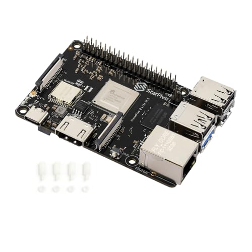 VisionFive2 Lite RISC-V Single Board Computer, JH-7110S Processor with Integrated 3D GPU, Based on...