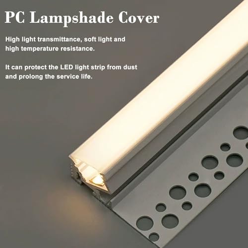 Moulure de Plafond LED eclairage indirect 38 pour corniche 7,5m