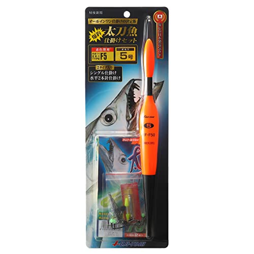 Fuji-Toki Dedicated Tachiyo Rigging Set, Type F5, Super Bright Red LED Electric Float, Made in Japan