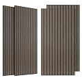 4 Pack Acoustic Panel, 47.2”x23.6” Acoustic Panels for Wall, Decorative Large Acoustic Panels with Wood Finish, for Office,Home Theater,Studio,Living Room, Walnut