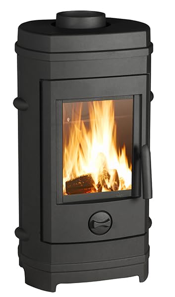 Estufa de leña de hierro fundido BALAMI de 7 kW