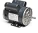 Marathon X912 56 Frame Totally Enclosed 56B17T5303 Farm Duty Belt Drive Motor, 1 hp, 1725 RPM, 115/230 VAC, 1 Phase, 1 Speed, Ball Bearing, Capacitor Start/Capacitor Run, Rigid Base