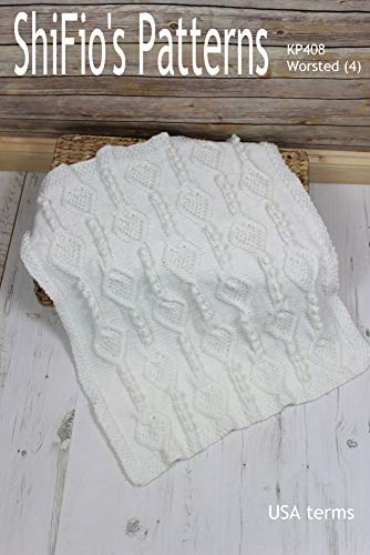 aran baby blanket