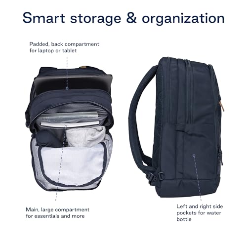 Beckmann Urban Backpack 30L grand sac à dos ordinateur imperméable bleu - 5
