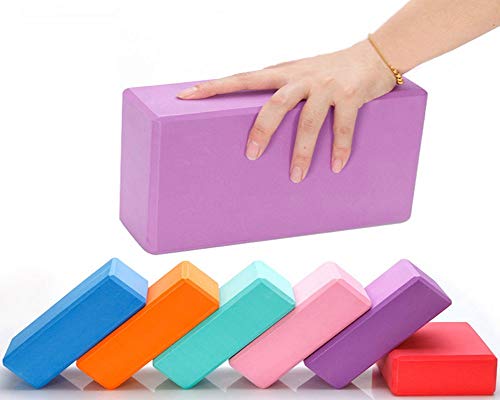 PowerLife Yoga Block Foam Brick Stretching Aid Gym Pilates for Exercise Fitness Shaping Health Training Yoga Bolster Pillow - Thumbnail 2