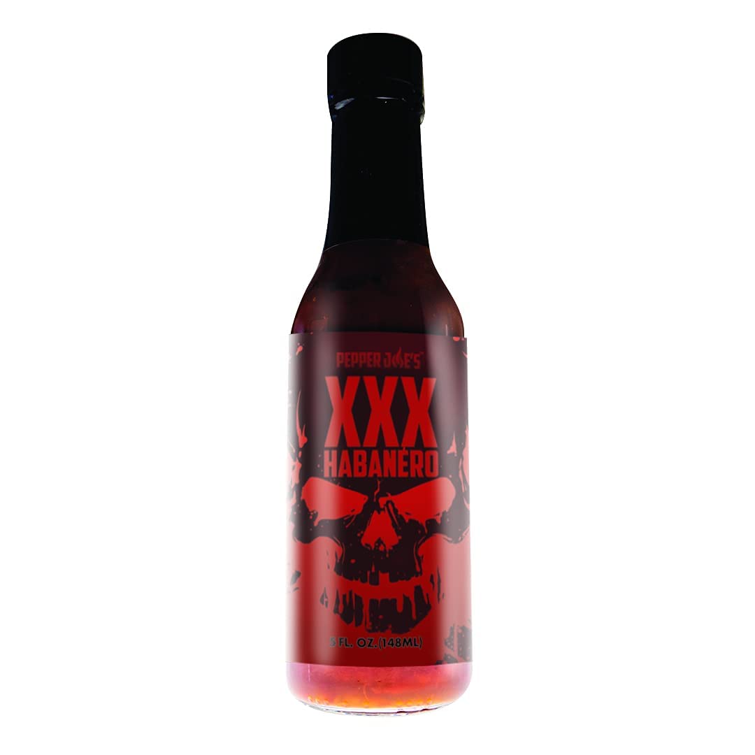 Amazon.com : Pepper Joe&rsquo;s XXX Habanero Hot Sauce &ndash; Haba...