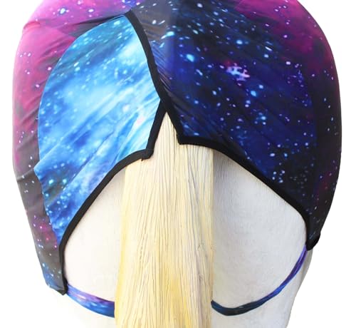 Image of XL Horse Medium Horse Comfort Stretch Full Body Neck Sheet Slinky Sleazy Galaxy 521MW06