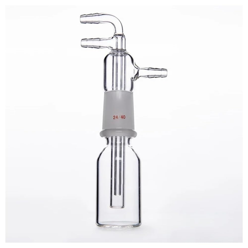 Attrezzature e forniture di laboratorio Giunto a fondo piatto 24/40 con valvola in vetro borosilicato D232440P