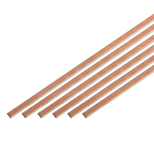 QUARKZMAN 12Pcs Bâtonnets de Brasage en Cuivre, Soudure en Cuivre au Phosphore, Tiges de Soudage Basse Température 0,13"x0,05"x9,84" pour Réparation en Cuivre, Réfrigération Hvac