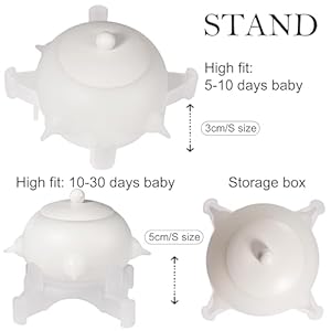 Doggiema Puppy Feeder Puppy Milk Feeder Puppy Nursing Station Puppy feeders for Multiple Puppies Puppy Milk replacer Dongdong pet (S Size Bowl (Kitten/Toy Puppy), White) Doggiema Puppy Feeder Puppy Milk Feeder Puppy Nursing Station Puppy feeders for Multiple Puppies Puppy Milk replacer Dongdong pet S Size Bowl KittenToy Puppy White